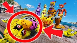 WHO KILLED NIGHTMARE CHICA ANIMATRONICS MURDER MYSTERY GTA 5 Mods FNAF Funny Moments [upl. by Verlie]