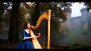 Harpe Relaxante pour un Automne Paisible 🍂  Musique Apaisante et Calme pour Détente amp Méditation 🍁 [upl. by Viafore]