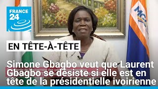 Simone Gbagbo veut que Laurent Gbagbo se désiste si elle est en tête de la présidentielle ivoirienne [upl. by Essej19]