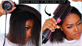 I Tried The NEW Revlon Hair Dryer PLUS  Revlon One Step Hair Dryer And Volumizer PLUS Review [upl. by Wye594]