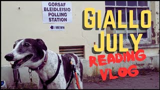 Giallo July READING VLOG inc banned croc charms amp dogsatpollingstations [upl. by Adikram]