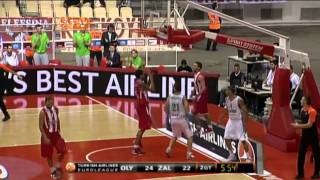 Highlights Olympiacos  Zalgiris Kaunas [upl. by Ranitta]