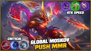 PUSH RANK TOP GLOBAL 1 MOSKOV【Vtuber ID  Abyss SC】‼️ shorts mobilelegends 669 [upl. by Sito]