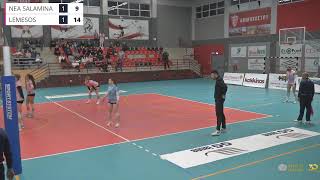 Nea Salamina vs Lemesos Cyprus Opap League Women 202324 [upl. by Crawley]