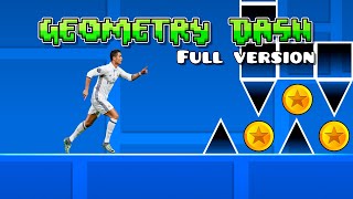 Cristiano Ronaldo Siuuu but its Geometry Dash Full Version [upl. by Irot]