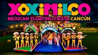 XOXIMILCO Cancun 🥳 By XCARET 💃 Tour FIESTA en CANCUN ✅ PRECIOS 🤑 QUE INCLUYE 🍝 Parque Xoximilco 🔥 [upl. by Alfi72]