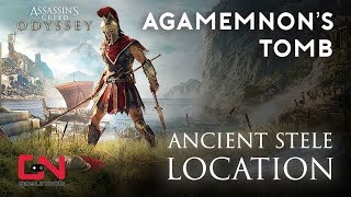 Assassins Creed Odyssey  Agamemnons Tomb  Ancient Stele Location [upl. by Rabkin]