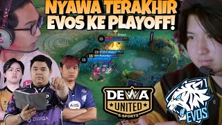 NYAWA TERAKHIR EVOS UNTUK MASUK PLAYOFF  EVOS VS DEWA MATCH 2  MPL S14 [upl. by Roon494]