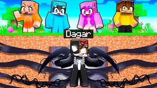 6 CAZADORES vs VENOM en Minecraft [upl. by Slade]