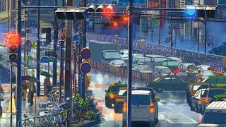 Rainy Days In Tokyo Lofi Hip Hop  Jazzhop  Chillhop Mix  Beats to chillstudyrelax [upl. by Kirima]