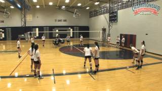 High School Volleyball Dynamic Practice Design and Drills [upl. by Kcirde384]