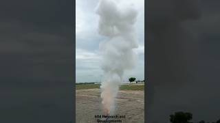 Testing of Sugar rocket propellant MMRD Sugarpotassium nitrate rocketscience [upl. by Rahmann535]