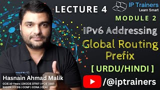 IPv6 Addressing Lecture 4 Understanding different segments of Global Unicast Address  UrduHindi [upl. by Eznyl]