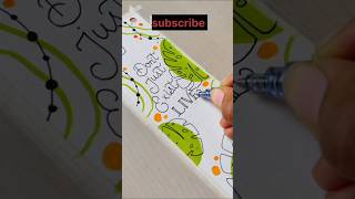 This Bookmark is so vibranthandlettering handwriting is fun shorts [upl. by Guyon]