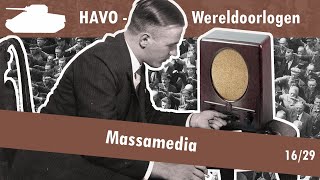 16 Wereldoorlogen  Propaganda en communicatie  Massamedia [upl. by Esinehs]