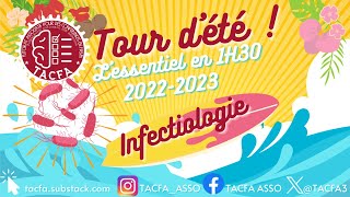 Tour dété 2023  Infectiologie [upl. by Nnarefinnej]