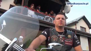 Motocykle i spora dawka rocka Pirates of Roads Sanok zapraszają do Rudawki FILM [upl. by Ardell]