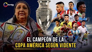 Vidente Colombiana predice quién ganará la Copa América [upl. by Maurise472]