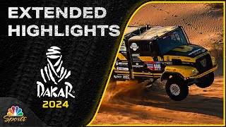 Stage 6 Day 1  2024 Dakar Rally  EXTENDED HIGHLIGHTS  11124  Motorsports on NBC [upl. by Fanestil]