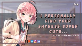 🎧 ASMR Roleplay  Its Okay To Be Shy Romantic Shy Listener【F4M】 [upl. by Dacia]