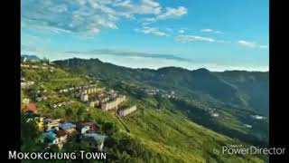 View of Mokokchung Town Mokokchung Nagaland [upl. by Isidora7]