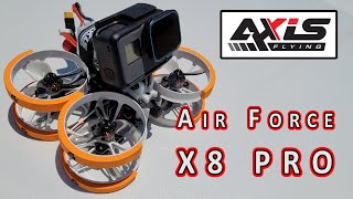 AxisFlying AIR FORCE PRO X8 Cinewhoop Review 🔥 [upl. by Erde]