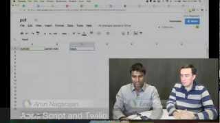 Using Apps Script with Twilio [upl. by Dougherty]