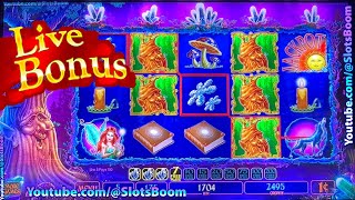 BONUS on Return to Crystal Forest FREE GAMES on 1c Wms Slot CASINO SLOTS [upl. by Haroun]