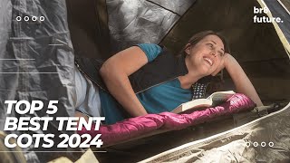 Best Tent Cot 2024 🏕️🌲 Ultimate Outdoor Sleeping Experience [upl. by Ruddie]