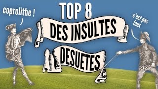 Top 8 des insultes rares et désuètes [upl. by Aihsenyt350]