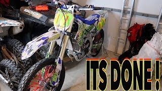 NEW GRAPHIC KIT REVEAL  2019 YZ450F  BRAAP VLOGS [upl. by Smalley]