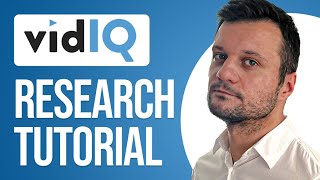 How to Use vidIQ for Keyword Research on YouTube  Step by Step Tutorial 2024 [upl. by Tenaej]