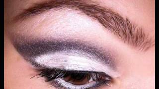 Black and white eye make up tutorial [upl. by Deys156]