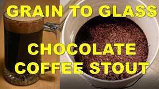 How to Brew a Chocolate Coffee Stout  Grain to Glass [upl. by Becket616]