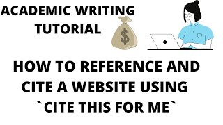 HOW TO REFERENCE AND CITE A WEBSITEACADEMIC WRITING TUTORIALCAREYS THOUGHTS [upl. by Stoat]