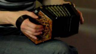 The Cuckoos Nest  hornpipe on concertina [upl. by Eintruoc]