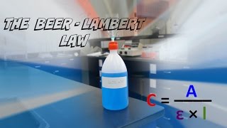 AP Chemistry Investigation 1 BeerLambert Law [upl. by Marinna798]