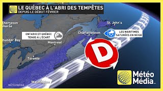 Grosses tempêtes  le Québec sur la mauvaise trajectoire [upl. by Eidnim]