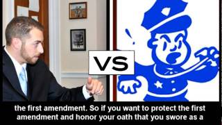 Look out Cops want to protect your first amendment rights [upl. by Rimaj]