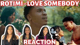 ROTIMI  LOVE SOMEBODY Music video  UK REACTION 🇬🇧 [upl. by Trik39]