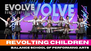 Revolting Children  Balance School of Performing Arts  Evolve Dance Competition 2024 [upl. by Cavallaro]