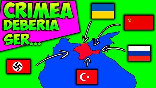 CRIMEA 🥴 Su historia con UCRANIA y RUSIA [upl. by Euqenimod433]