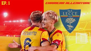 UNA NUOVA ERA DEL CALCIO🔥⚽️CARRIERA ALLENATORE LECCE FC24 EP1 [upl. by Ennywg114]