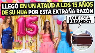 Llegó en un ataúd a los 15 años de su hija por esta extraña razón [upl. by Amesari494]