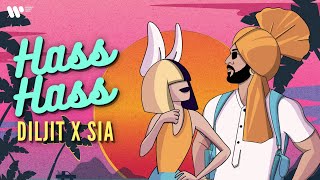 Hass Hass Official Video Diljit X Sia [upl. by Asiruam]