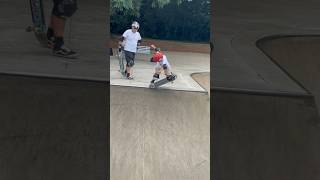 Nose grind na skatepark skateboarding skatelifestyle skater skateshorts [upl. by Ahtimat]