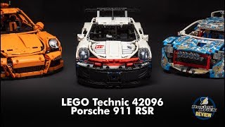 LEGO Technic 42096 Porsche 911 RSR review  cheaper 42056 Porsche or dressed up 42077 Rally Car [upl. by Naik]