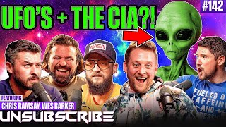 UFOs Magic Tricks amp CIA Conspiracies ft Chris Ramsay amp Wes Barker  Unsubscribe Podcast Ep 142 [upl. by Chimene812]