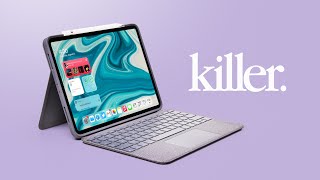 iPad Pro x Logitech Folio Touch  The Magic Keyboard Killer [upl. by Renita]