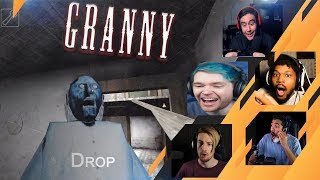 Gamers Reactions to the Frozen Granny  Granny [upl. by Corotto280]